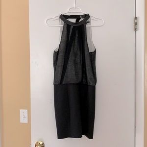 Tibi little black dress